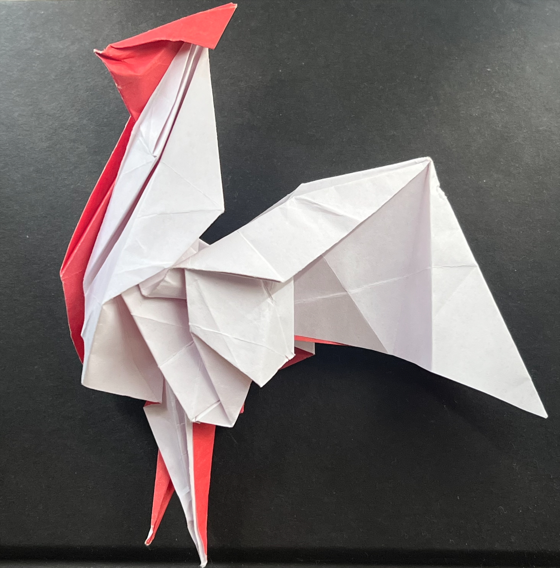 Paper Beings (rooster)