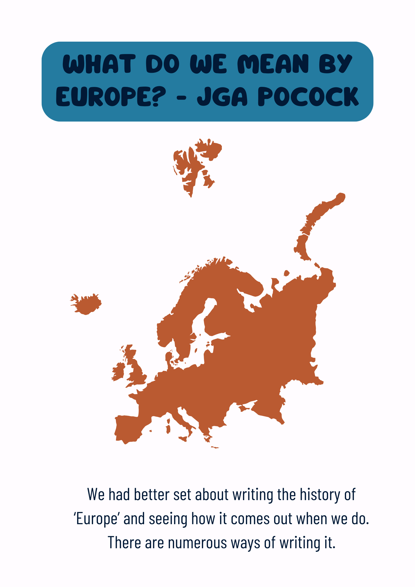 "What do We Mean by Europe?”