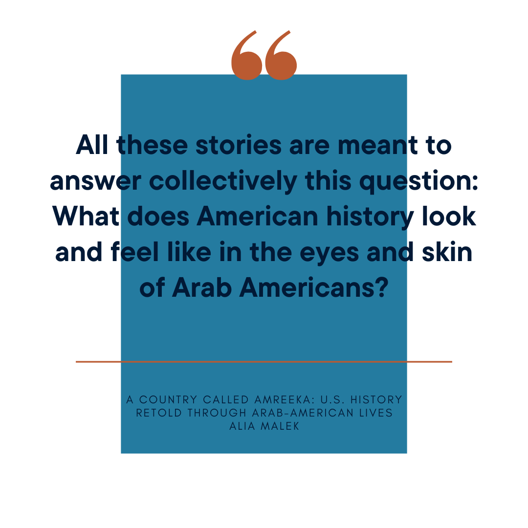 A Country Called Amreeka: U.S. History Retold Through Arab-American Lives (New York: Free Press, 2009)